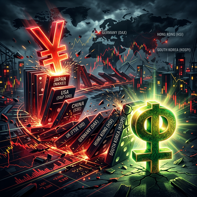 El Colapso del Yen Japonés y su Efecto Dominó en la Economía Mexicana