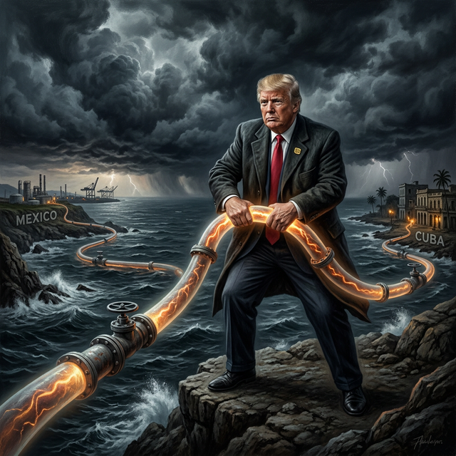 El Estrangulamiento del Caribe: La Presión de Trump a México por el Petróleo a Cuba
